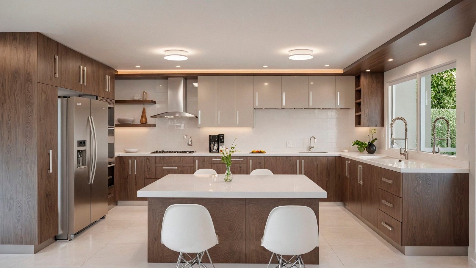 Render de cocina.