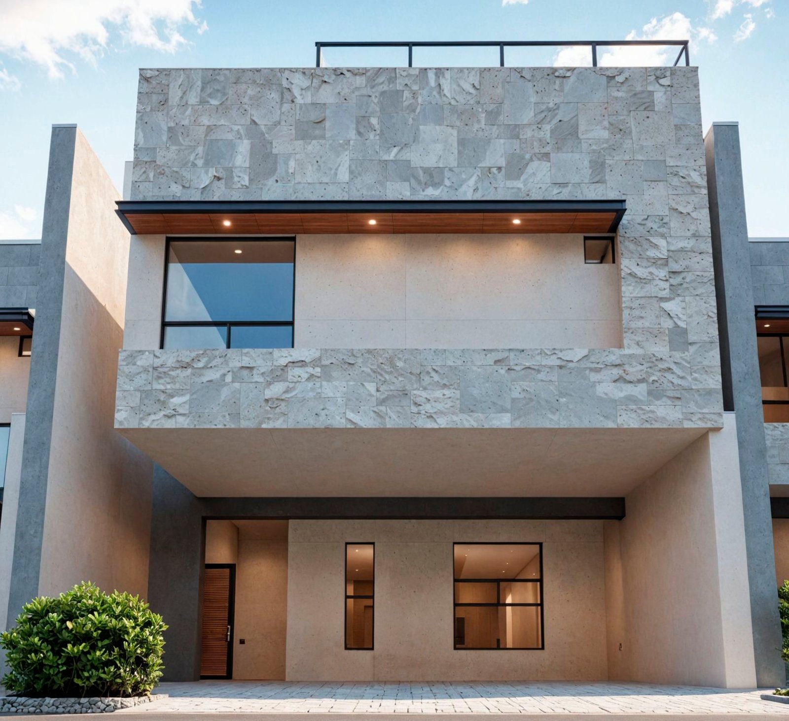 Servicio de propuesta de ampliación y diseño de fachada de casa habitación. Monterrey, N.L.