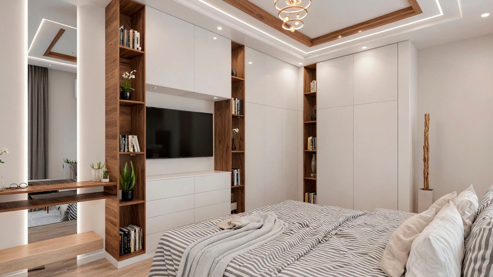 Render de habitación principal.